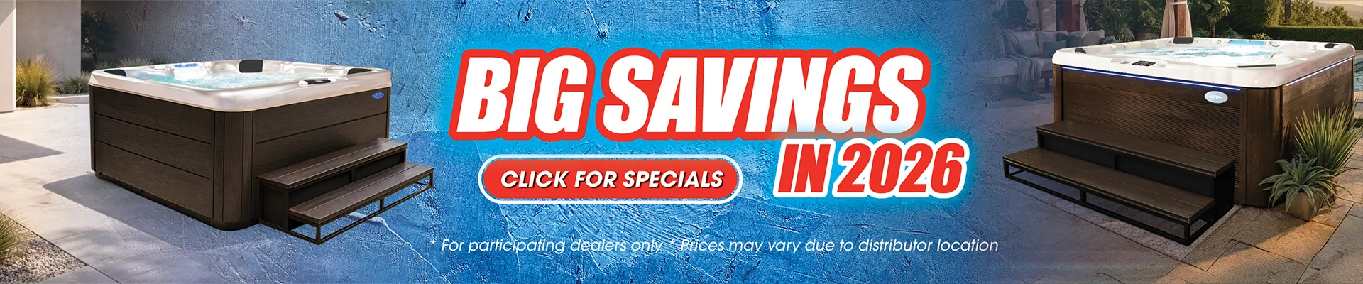 Calspas hot tub being used in a family setting - Madera