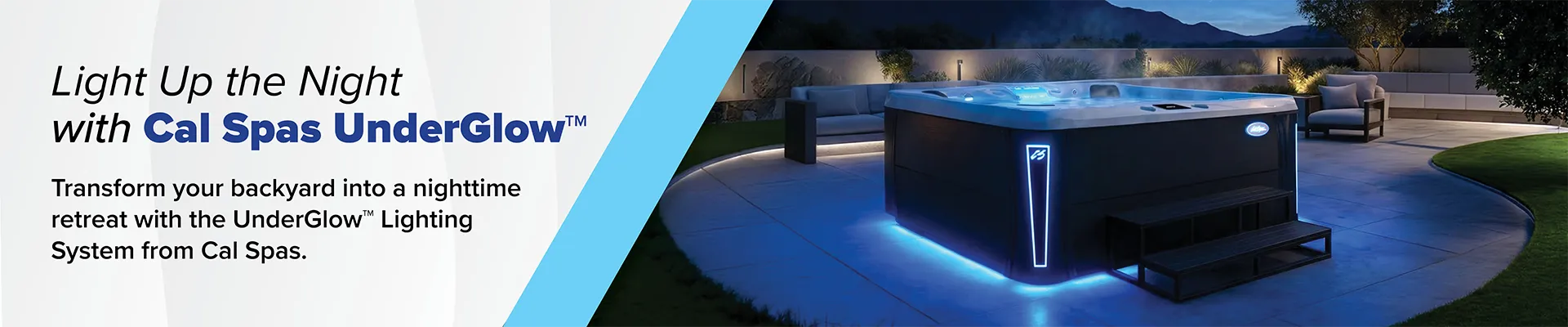 Calspas hot tub being used in a family setting - Madera